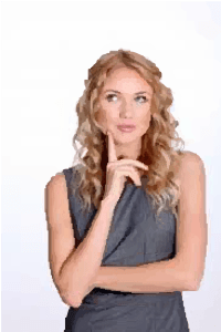 woman wondering is she's pretty